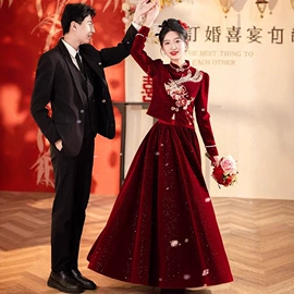 晚礼服;婚纱;敬酒服