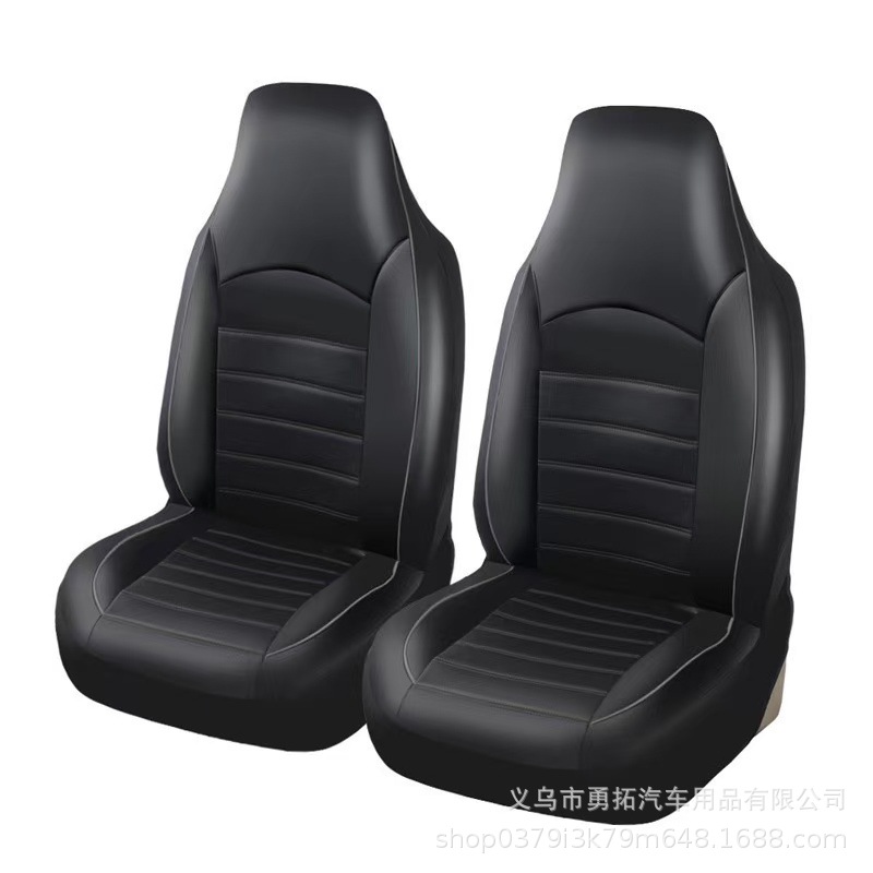 Cross-Border Hot-Selling Pu Double-Needle High-Back Leather Car Seat Cover Amazon Temu Mercado Libre Mexico