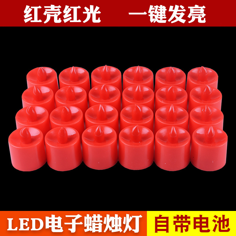 LED electronic candlelight romantic proposal creative decoration…