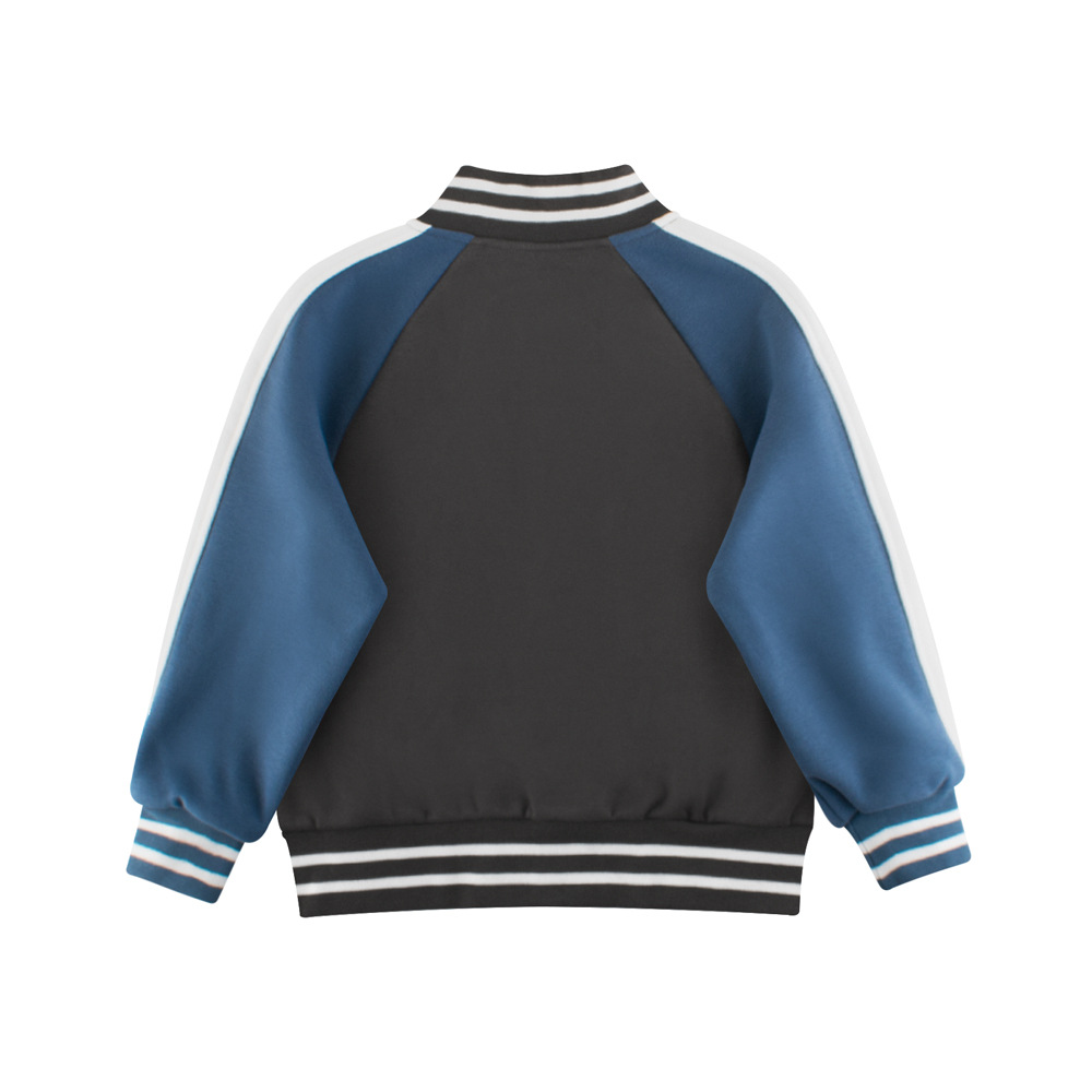 2024 가을, 겨울 새로운 어린이 야구 재킷  에 대한 도매 남성 및 이전 어린이 스웨터와 벨벳 가디건