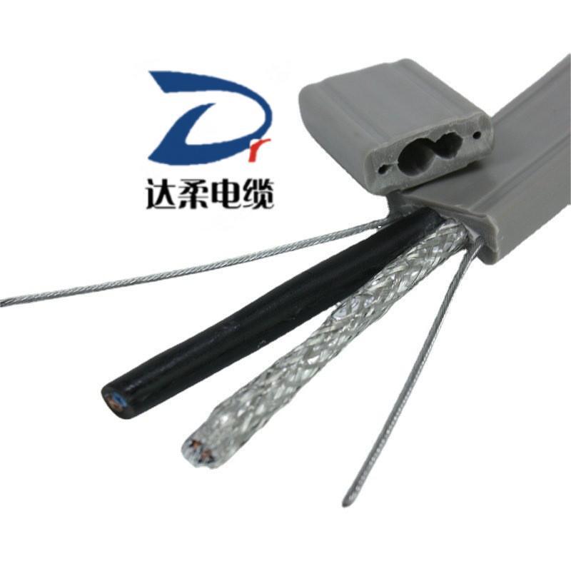 Elevator Cabins Are Suitable for Category 5E Twisted Pair Shielded High-Speed Network Cables, with Steel Wire on Both Sides, Resistant to Bending and Folding