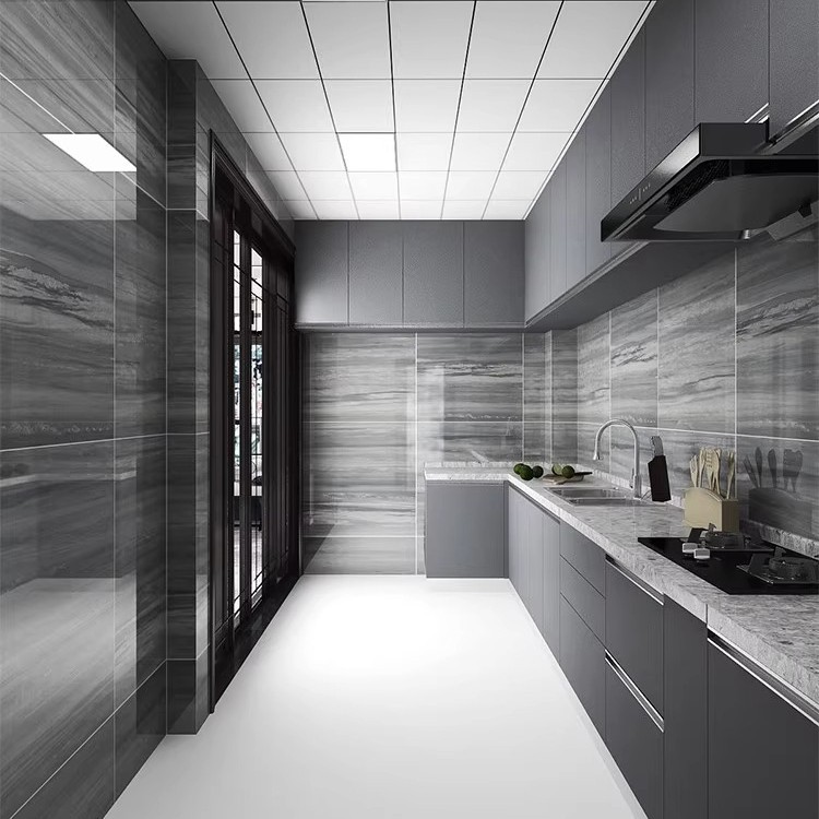 Techo integrado fuelle de aluminio 300 × 300 techo inodoro cocina inodoro baño material de autoinstalación juego completo