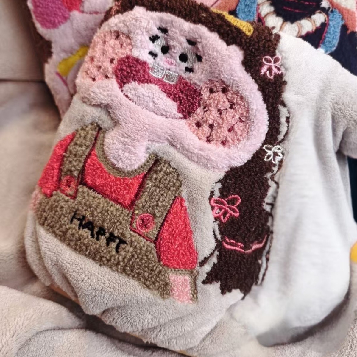 드라이 헤어 캡 회백색 25*65