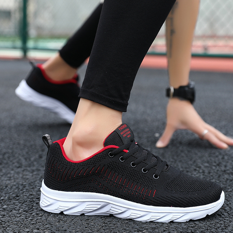 Feiwei Mesh Sports Shoes Men's Spring and Autumn Lightweight Soft-Soled Casual Shoes Students Breathable Running Shoes Factory Direct Sales