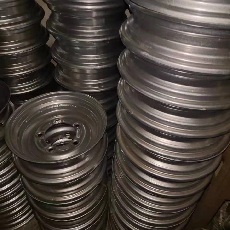 Three-wheeled motorcycle 400-12/450-12/500-12 thickened steel rim wheel steel basin rear wheel steel rim 350-12