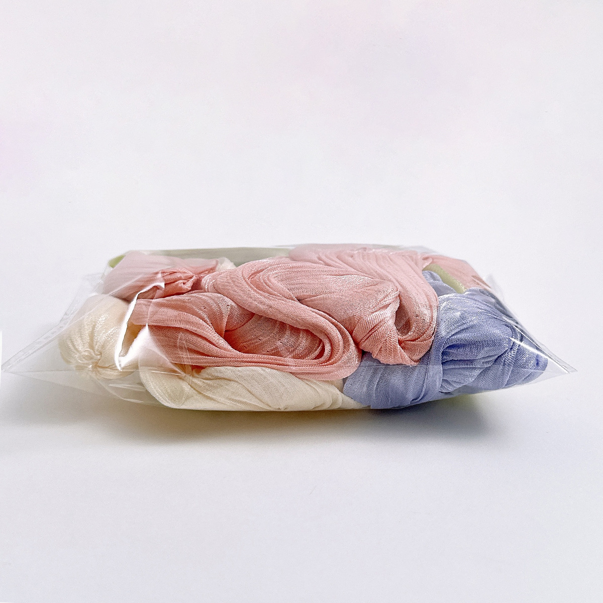 20g Weight Hair Tie Hair Accessories Type 1 Piece, 1 Set Quantity Holiday, Street Occasion Cloth Material tulips Pattern All Seasons Season Women's Gender Cute, Pastoral Style Cute Pastoral Women's Tulips Cloth Hair Tie 2