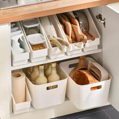 斜面收納盒廚房桌面筐調料品筷子碗盤餐具收納雜物儲物盒