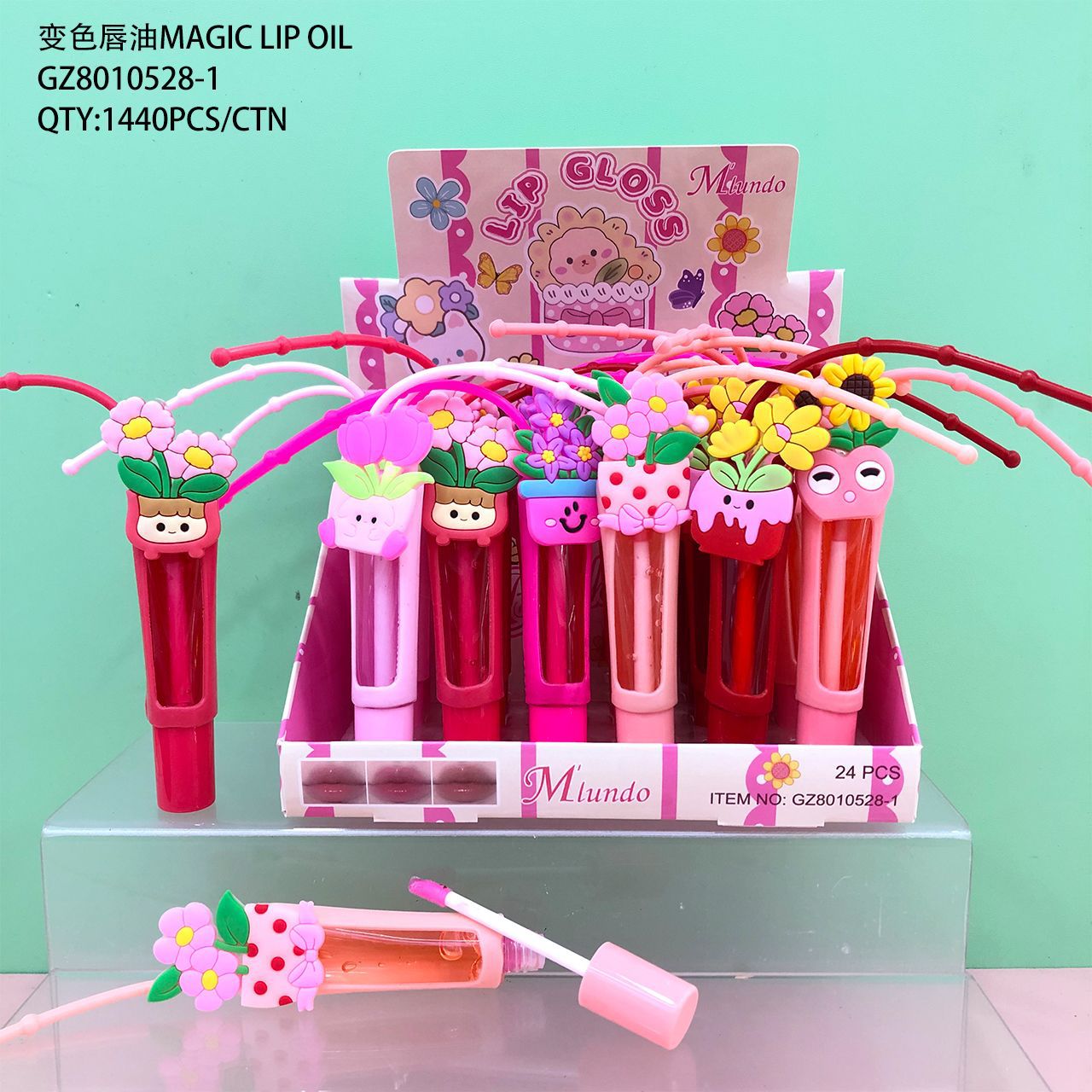 Nuevo Mlundo seis colores de alto brillo concelador blush sequinilla decolor óleo labial invisible barra de concelador maquillaje al por mayor