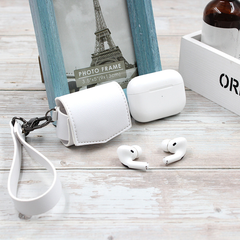 现货无线蓝牙耳机包 适用于苹果AirPods三代耳机收纳皮革保护套