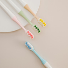 可诺爆款软毛牙刷万毛护齿牙刷家用成人情侣独立包装工厂代发批发