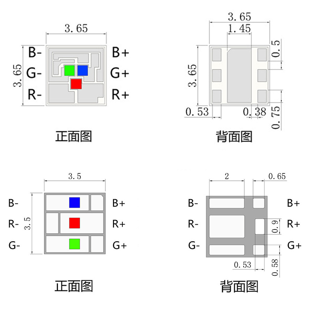 3535ƽ���մ�RGB����һled����ˮ�����ߵƸ���ȫ��3535RGB����
