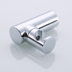 All-copper shower seat, wall-mounted handheld shower holder, adjustable universal rotating shower bracket