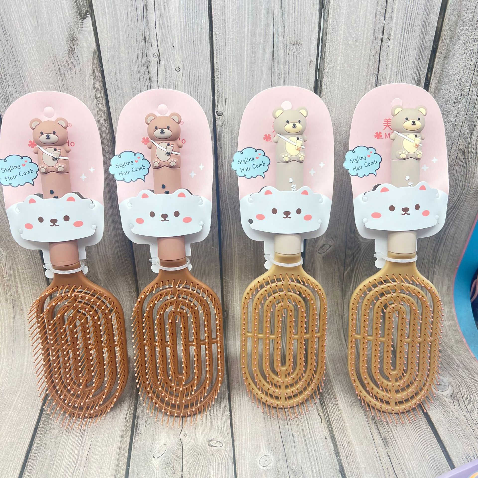 Peine de colchón de aire nuevo masaje popular peine de cabello rizado cómodo cuero cabelludo picazón cojín de aire masaje permanente peluquería