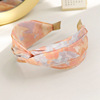 Fashionable headband, cloth, advanced hairpins for face washing, internet celebrity, high-quality style