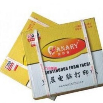 Canary 3-ply printer paper, computer continuous printing paper, 80-column printer paper, 241-3 pressure-sensitive continuous printing paper