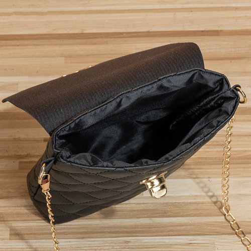 Women's Bags  New Printed Shoulder Bag Trendy Mobile Phone Bag Lock Plaid Bag One Piece Dropshipping