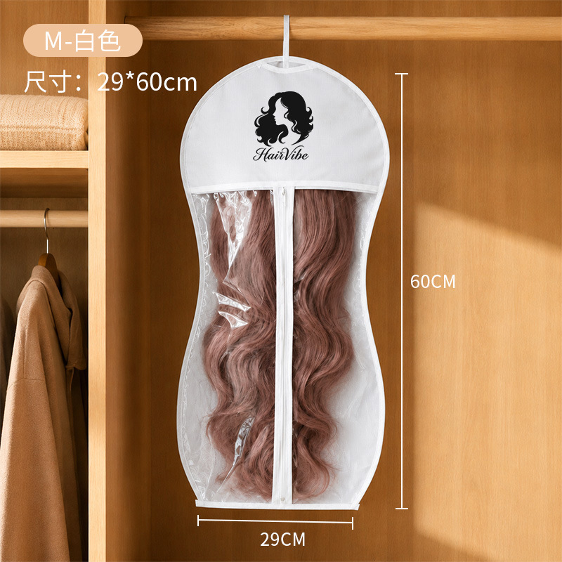 Wig cap m [b print] white