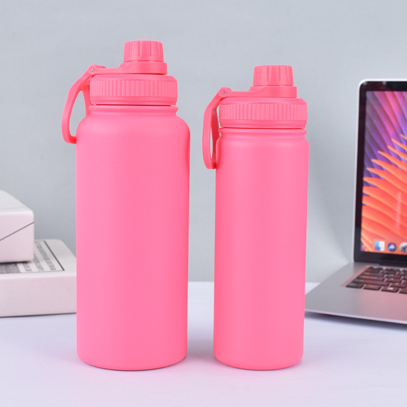 越境特別供給新製品スプレープラスチック 304 ステンレス鋼魔法瓶カップ屋外ポータブルトラベルケトル多容量スペースケトル|undefined