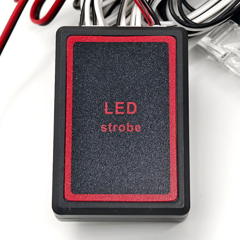 Cross-Border Car and Truck Modification Wireless Remote Control One-To-Four 16Led Grille Decorative Strobe Warning Light