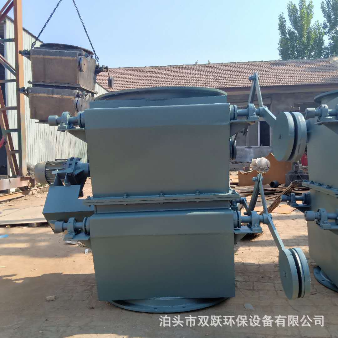 重锤式锁风翻板阀单层双层料仓卸灰阀门批发重力式锁气卸料器现货
