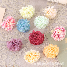 假花仿真花 婚庆婚礼装饰绣球花家居diy材料逼真婚庆热门装饰花朵