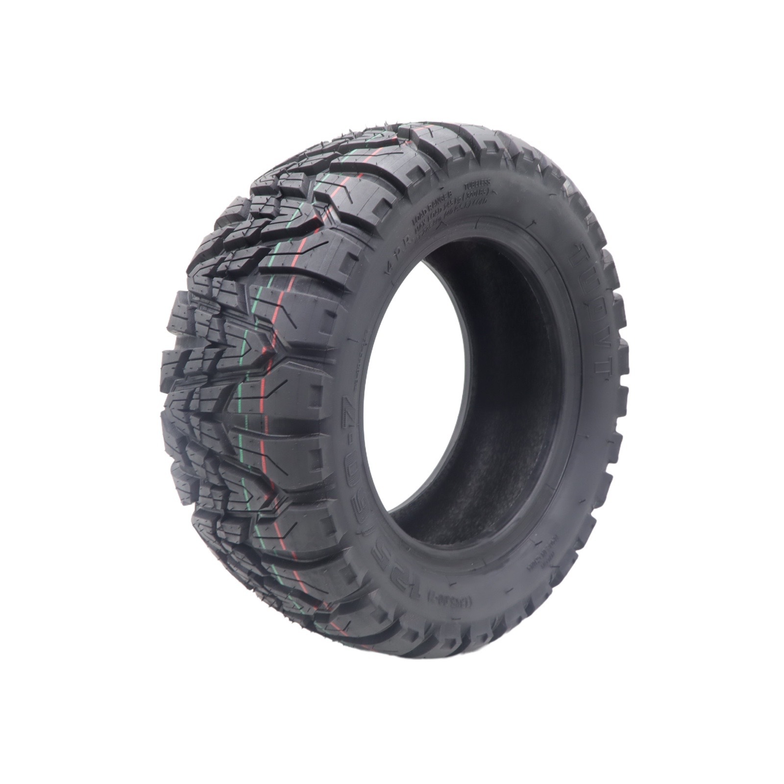 13inch Electric Vehicle Scooter Scooter Tire 125/60-7 Vacuum Tire Tuovt Wear-Resistant Tire