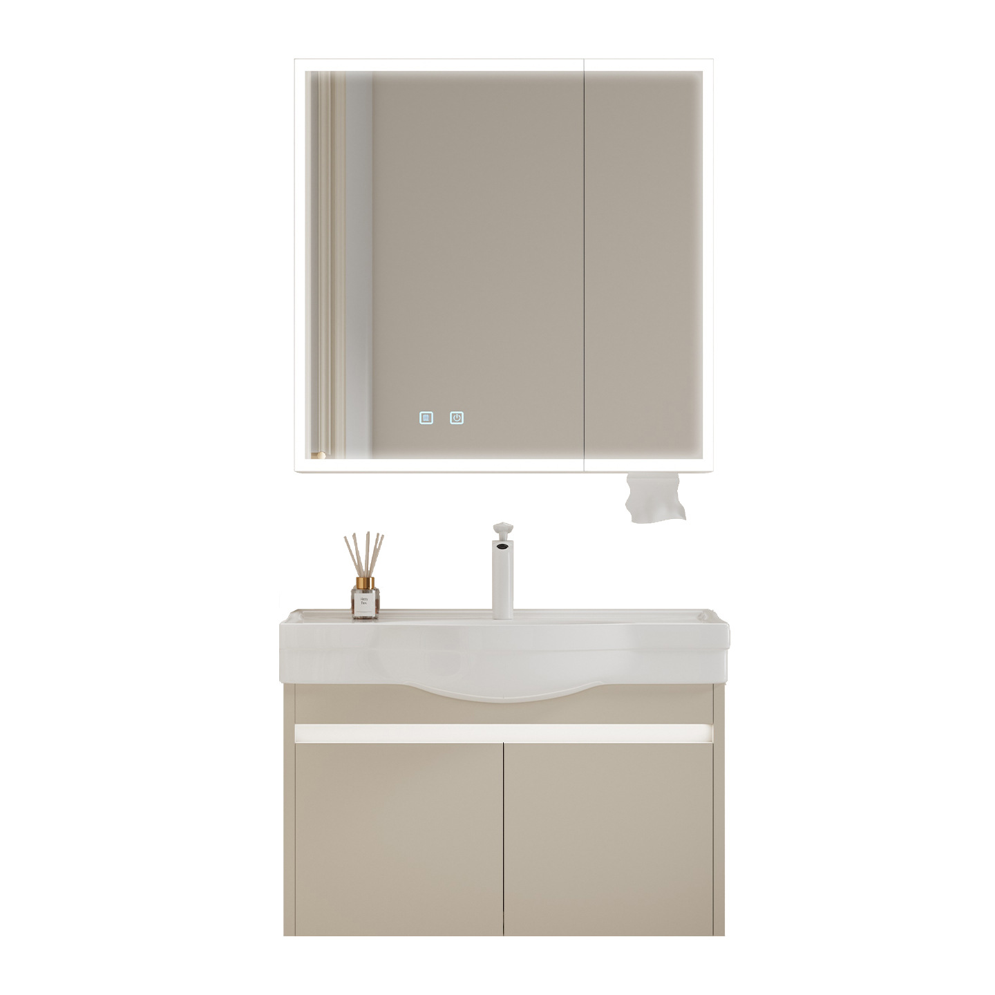 gabinete de baño de madera maciza a prueba de humedad tipo pequeño gabinete de baño de 24cm de ancho gabinete de baño cerámico estrecho en una gran bañera de barriga lavabo