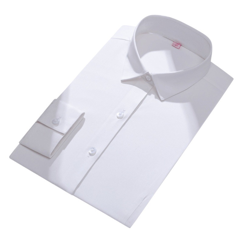 Modal de tres pruebas camisa de ropa de trabajo blanca de las mujeres de negocios sin planchar de manga larga de fácil cuidado camisa de cuello blanco mono de las mujeres image 1