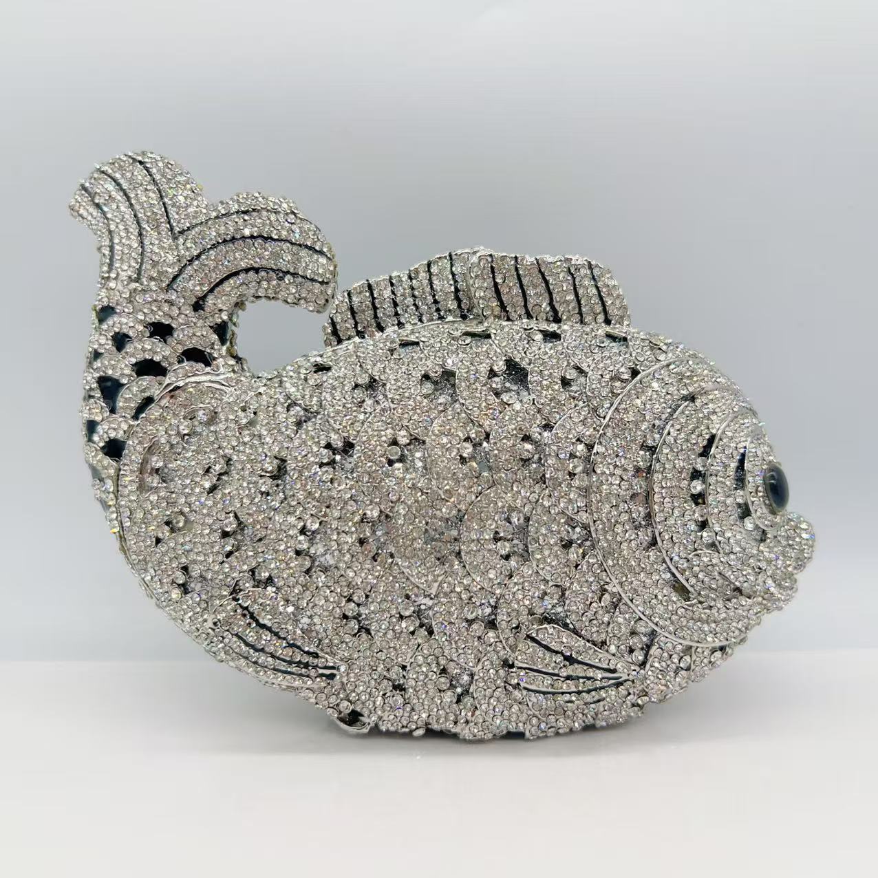 Clutch bag carpa transfronteriza diamantes paquete de banquete paquete de cena paquete de diamantes huecos bolsa de mano de mujer