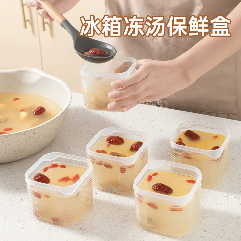 Коробка для упаковки замороженных супов коробка для холодильника коробка для хранения продуктов небольшая коробка для пищевых продуктов