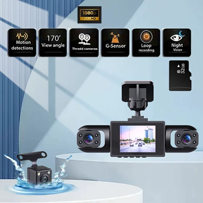 Vehicle-Mounted Driving Recorder 2inch High-Definition Driving recorder