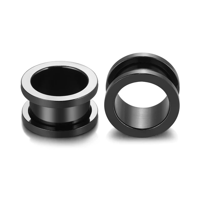 2pcs-lot-Steel-Screw-Ear-Plugs