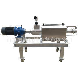 供应小型干湿分离机 振德养鸡场粪便分离机 蛟龙挤压分离机图片