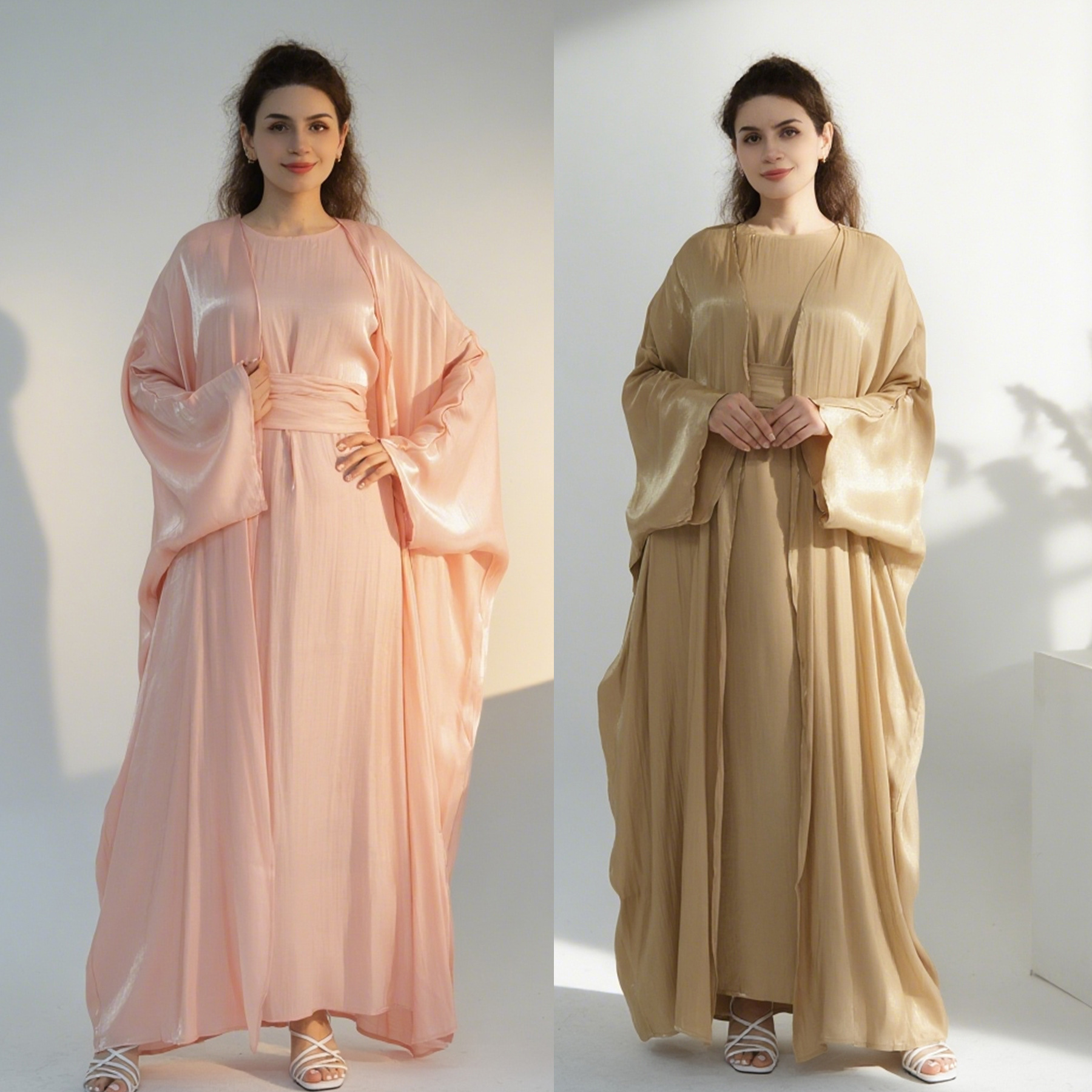 Elegant Solid Color Two Piece Set LR808_voghion.com