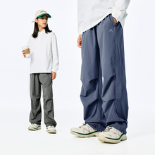 DK童装25秋季山系户外女男童三防速干休闲裤儿童中大童轻量长裤子