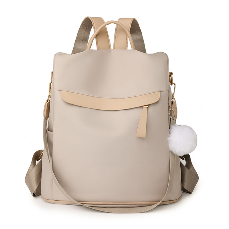 2024 nueva moda de alta calidad para señoras mochila antirrobo simple y versátil mochila multifuncional para viajeros ligeros de moda