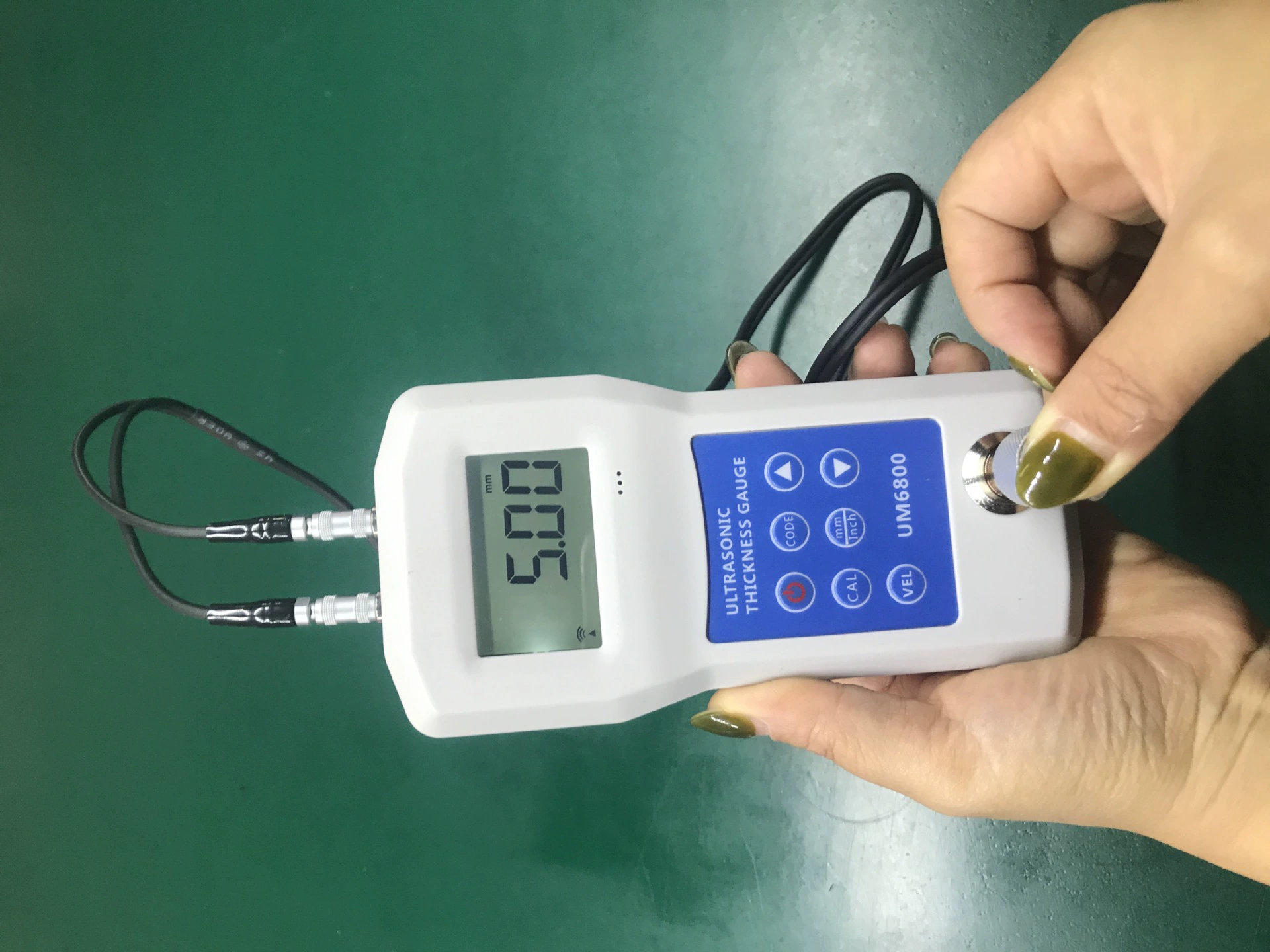 UM6800 пластиковая толщина ультразвуковой толщины