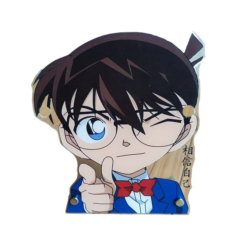 コナンメガネスタンド DIY 漫画スタンドホルダーハンガーラックアクリルメガネスタンド|undefined