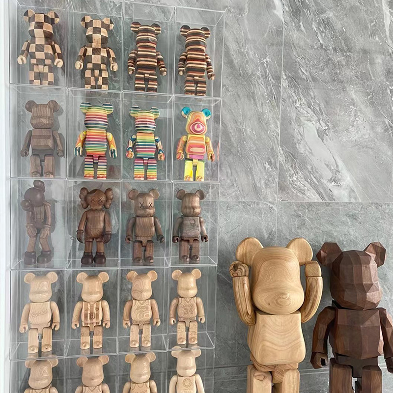 Be@RbRick R Building Block BeaR ORnament Chinese Home Office TRendy DecoRation Solid Wood BeaR Living Room CRaft Gift Be@RbRick R Building Block BeaR ORnament Chinese Home Office TRendy DecoRation Solid Wood BeaR Living Room CRaft Gift
