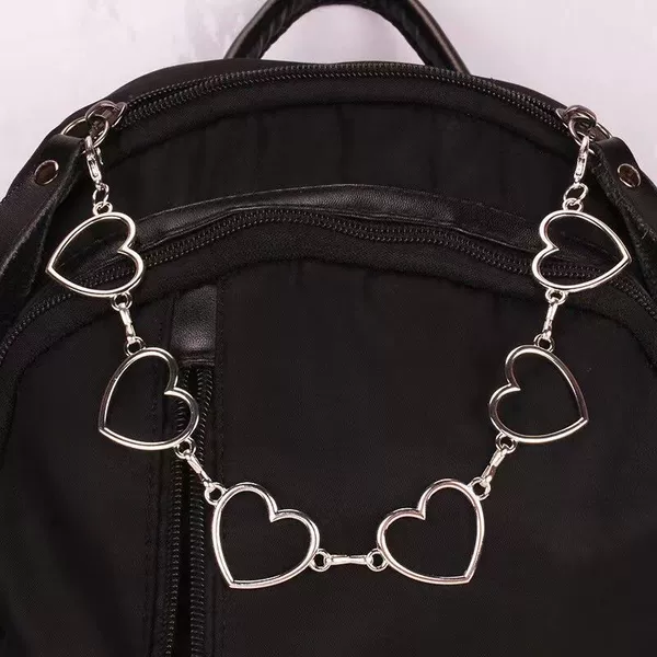 Six big love bag chains
