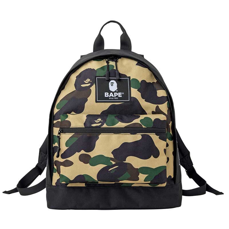 Japanese Magazine New Bape Ape Youth Camouflage Waterproof Backpack Plush Cute School Bag in Stock