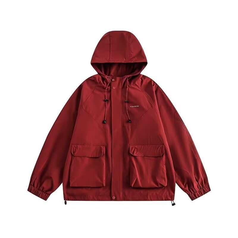 Men's Clothing Men's Trendy Loose Fitting Jacket Spring Autumn High Street Style Cool Stylish Harajuku Style_viptrois.com