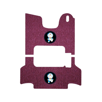to Emma Xinghan: Electric vehicle foot mat - emma-xinghan-ca200-three-wheel-burgundy-foot-pad-dingdang-cat-model-free-velcro