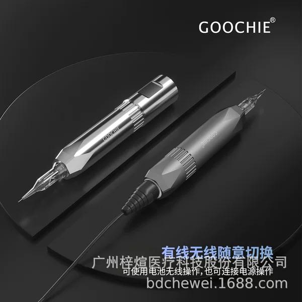 GOOCHIE F9 Wireless Portable Battery-Powered Dual-Use Tattoo Machine