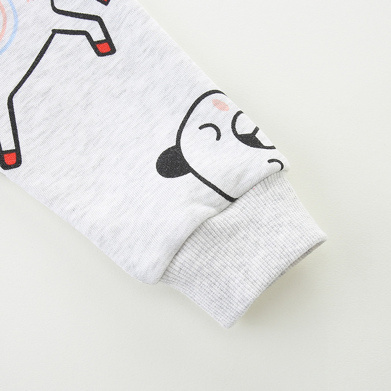 Otoño nuevo chaqueta de niñas estilo europeo y americano de manga larga casual chaqueta de algodón de punto chaqueta de cremallera para niños