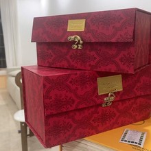 中秋月饼礼盒空盒包装盒高级感送礼手提礼物盒礼品包装可制logo空