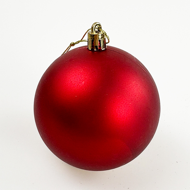 メーカー直販ばら積クリスマスボール4/6/8/10cmクリスマスツリー吊り下げボール飾りプラスチックメッキボール|undefined