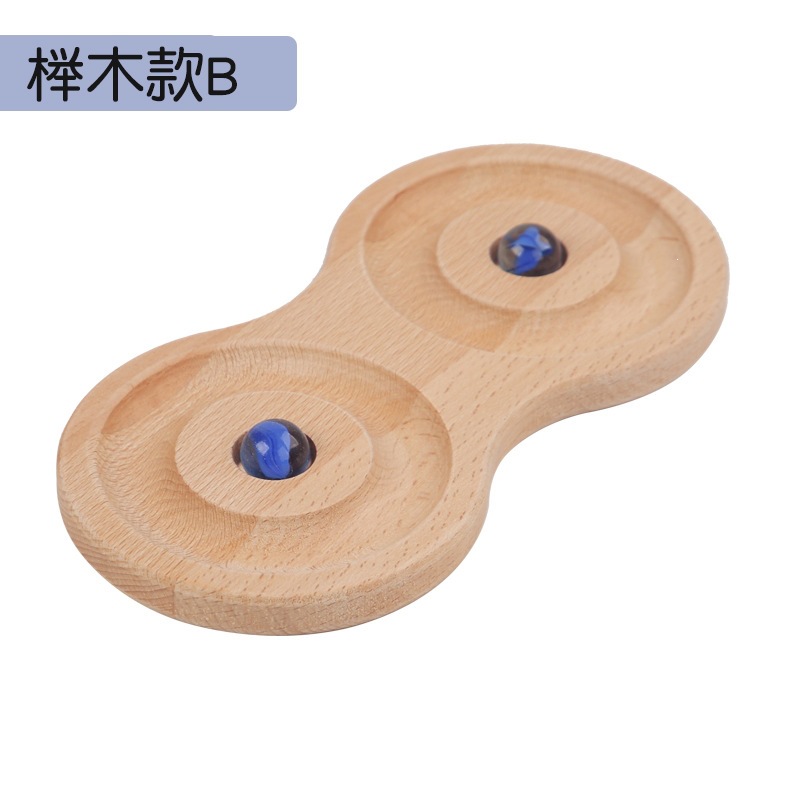 Juguetes de madera de jardín de infantes al por mayor juegos de equilibrio de puzzle juegos de bola de educación temprana juguetes de bloques de madera image 7