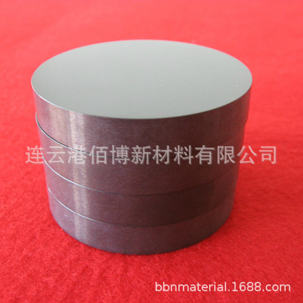 佰博工厂 58*10mm 氮化硅圆片 化学稳定性好 氮化硅陶瓷板可定制