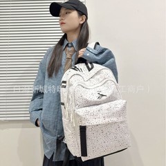 立体フライングマン大容量ベビーブレススポーツバックパックキャンパス学生プリントスクールバッグカップルバックパックコンピュータバッグ